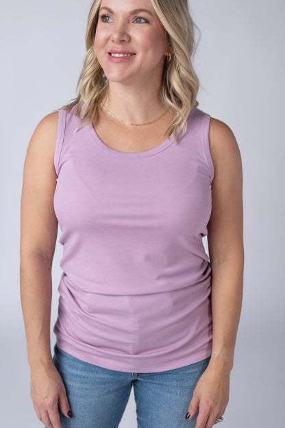 Michelle Mae Ava Tank - Lilac