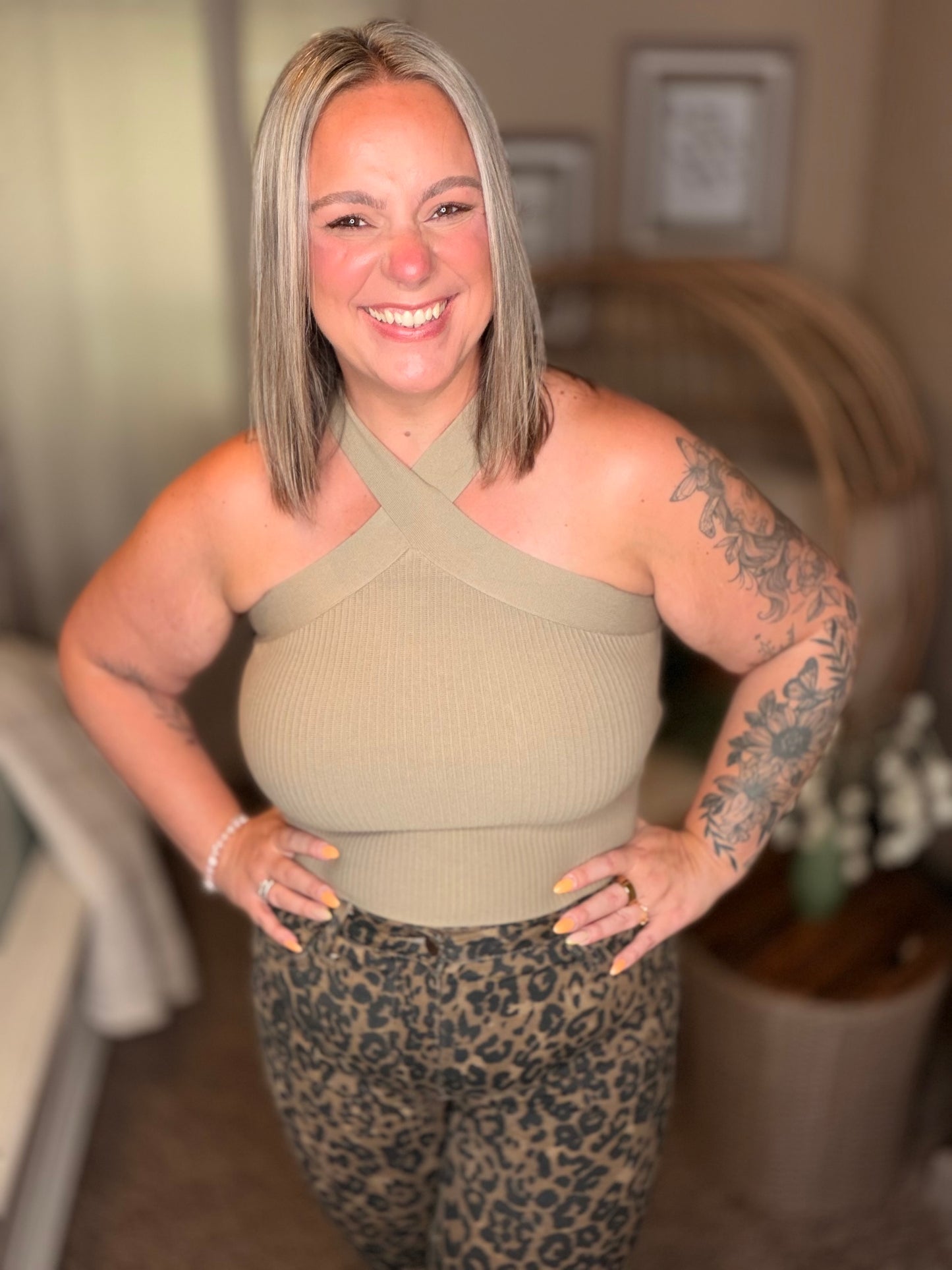 Crossways Halter Top