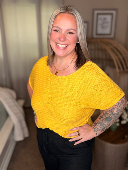 Guess We're Good Knit Top