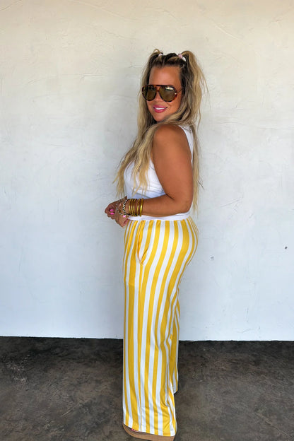 GAME DAY WIDE LEG PANTS