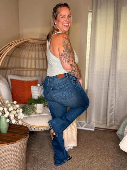 Camille High Waist Tummy Control Bootcut Jean