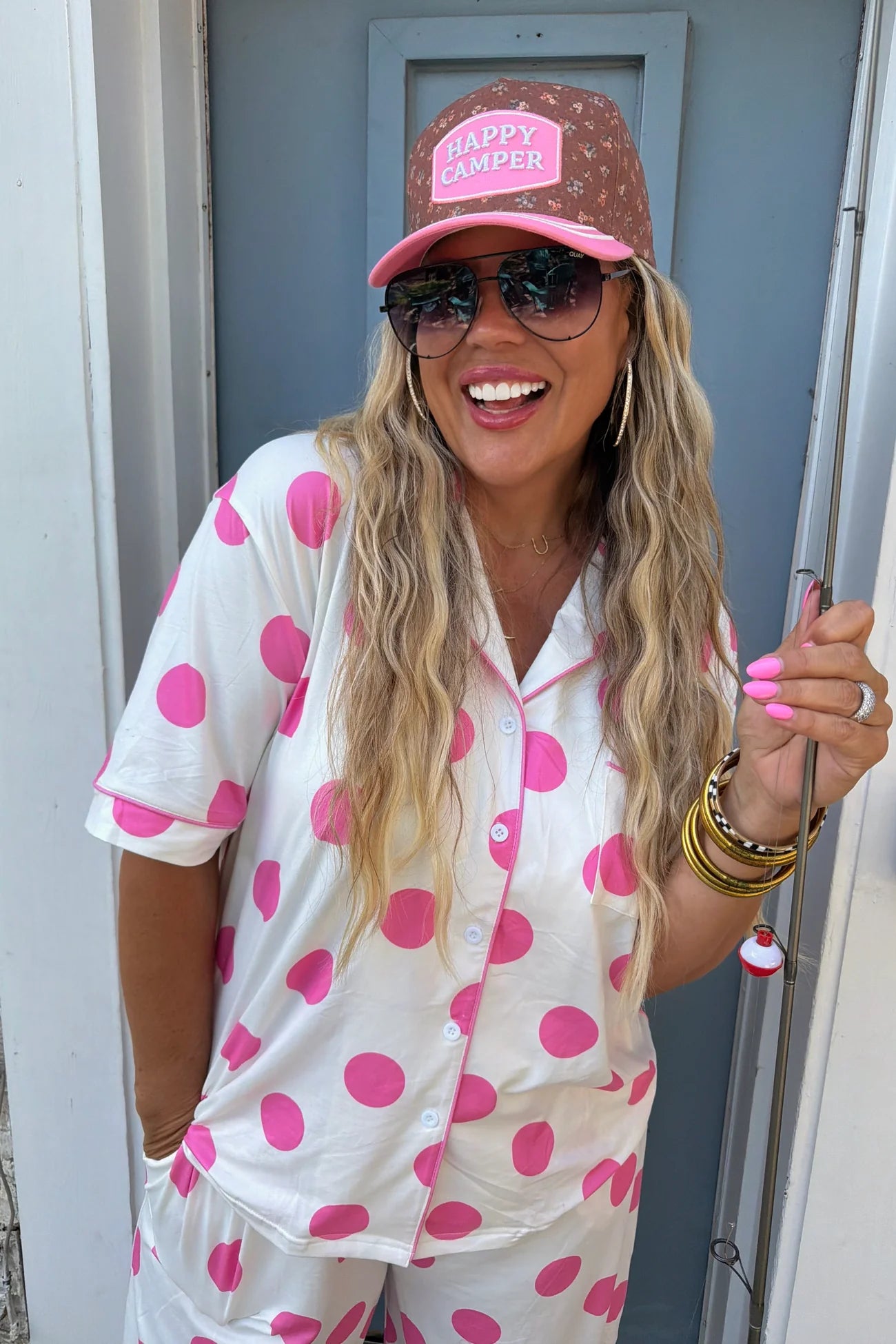 HAPPY CAMPER TRUCKER HATS