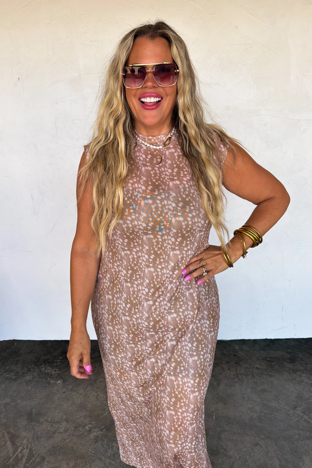 THE EVERYWHERE MESH DRESS