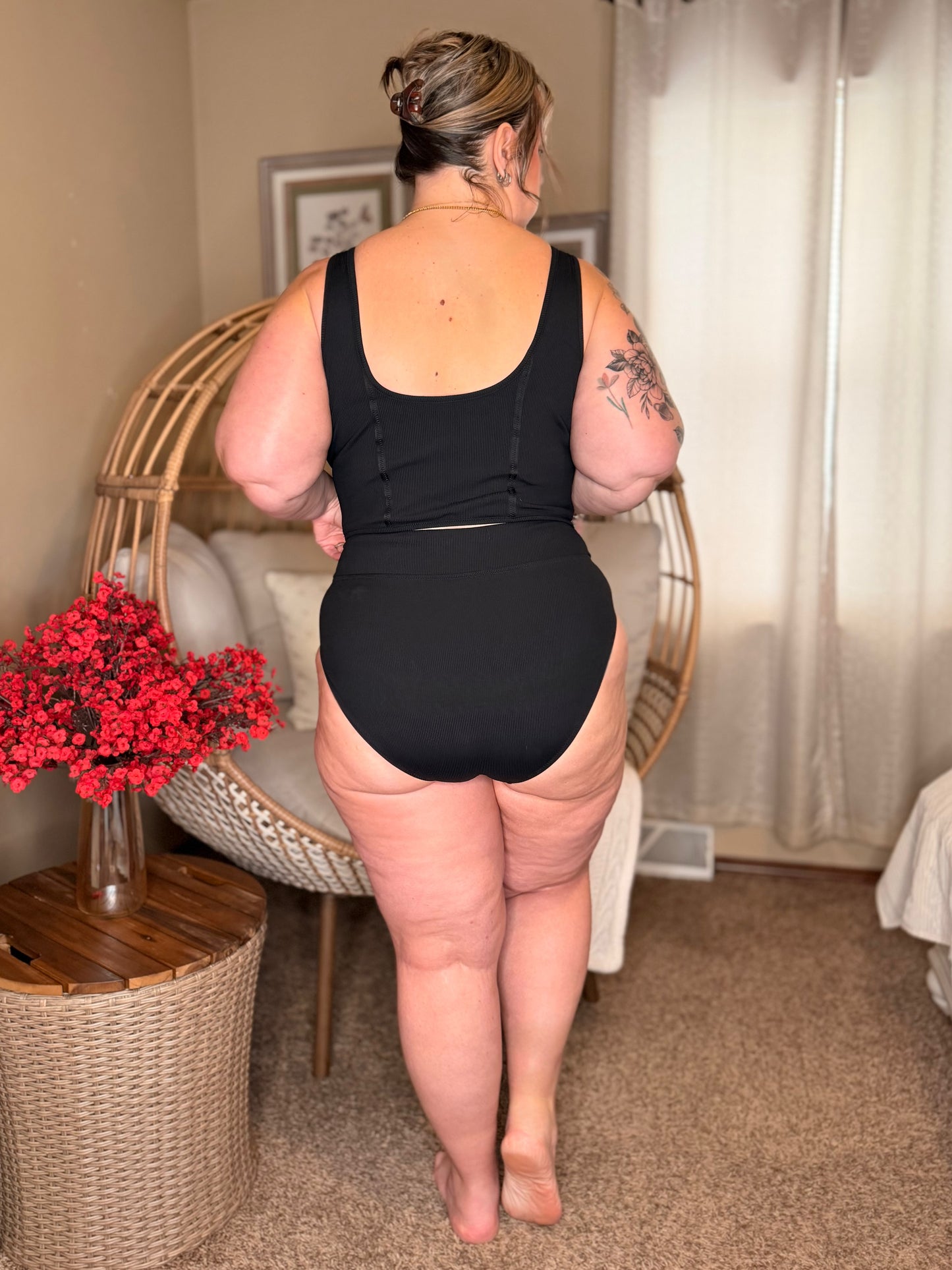 Down the Block, On A Beach Two Piece Swimsuit