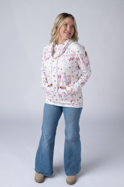 Michelle Mae Soft Funnel Neck - Wildflower Gardens
