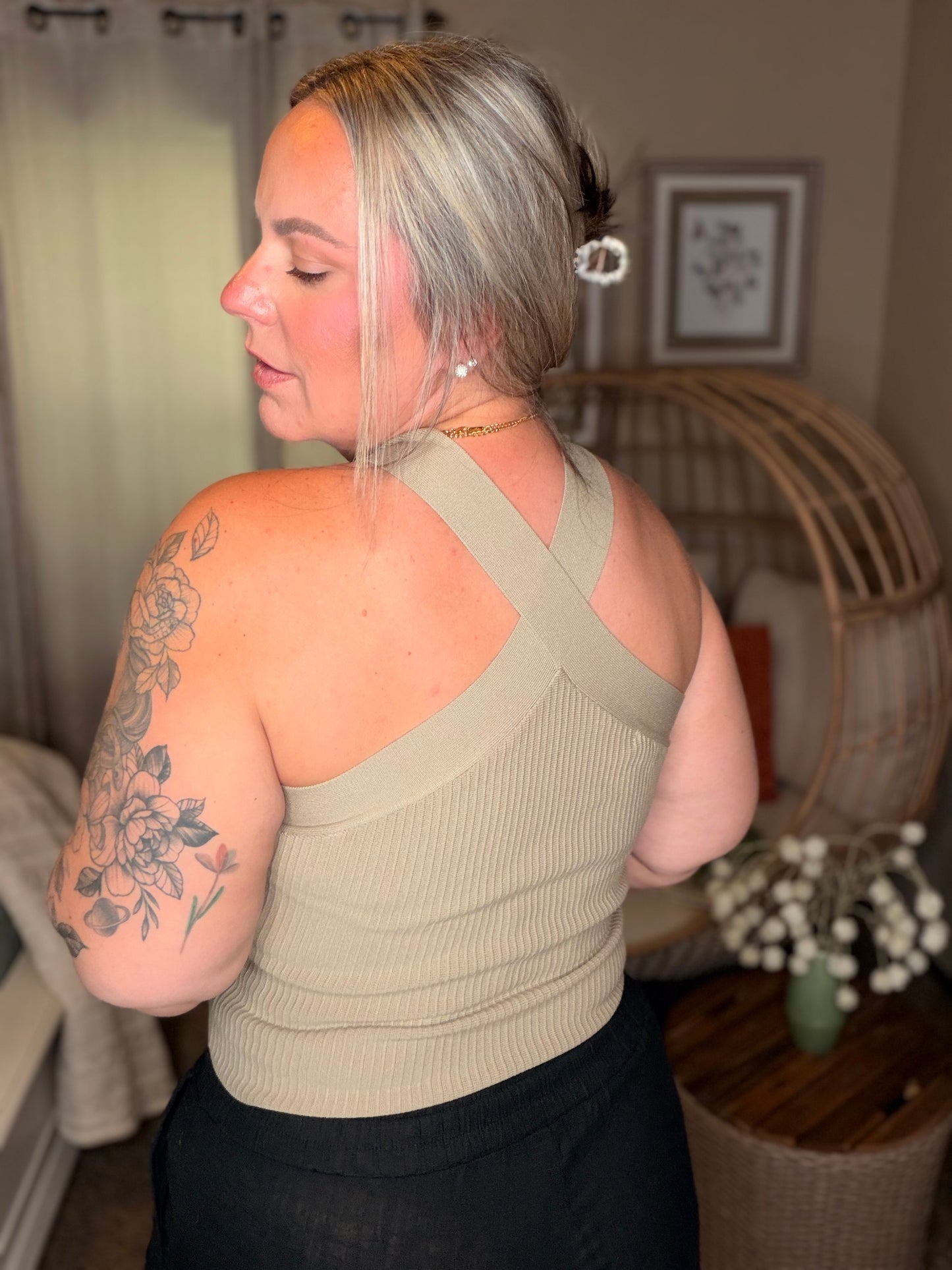 Crossways Halter Top