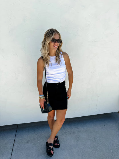 Take A Look Cargo Skirt