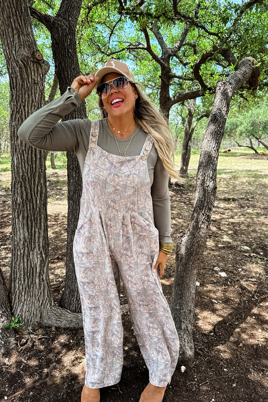 CASSIDY CAMO OVERALLS