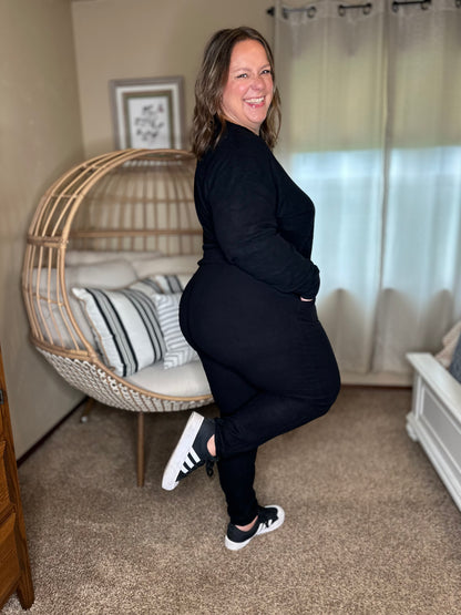 Michelle Mae Corrine Joggers - Black