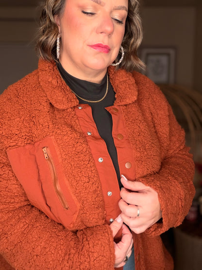 Growing Up Great Sherpa Jacket