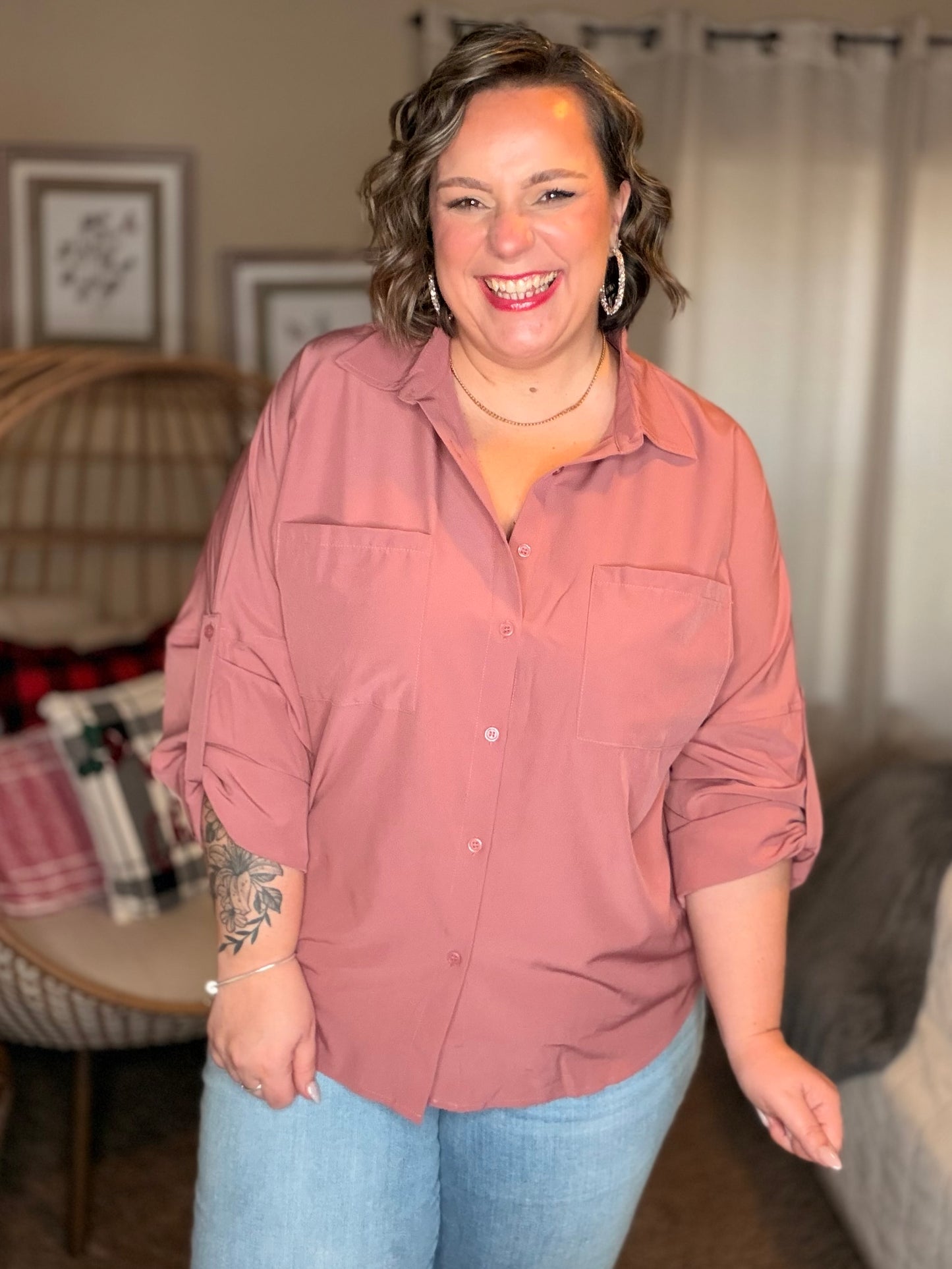 Keep it Profesh Button Up Top