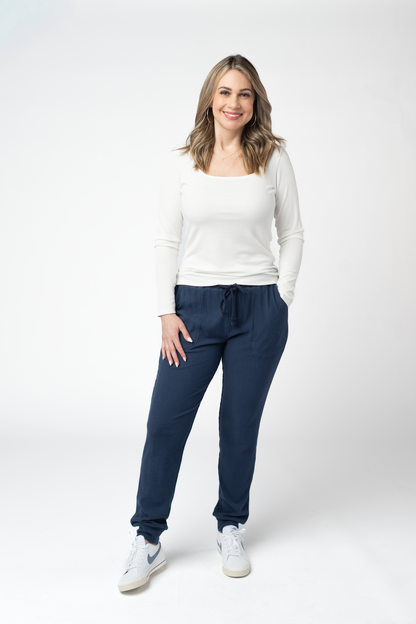 Michelle Mae Corrine Joggers - Navy