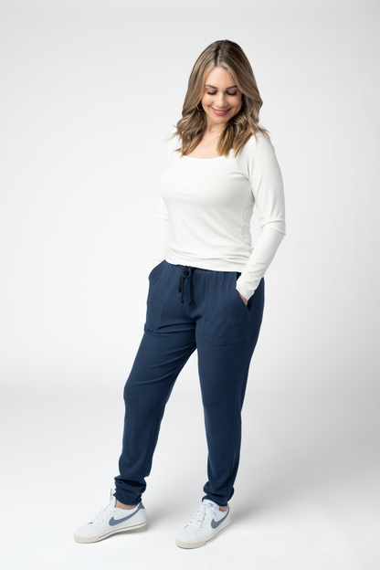 Michelle Mae Corrine Joggers - Navy