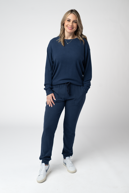 Michelle Mae Corrine Joggers - Navy