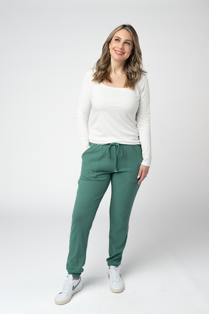 Michelle Mae Corrine Joggers - Fern
