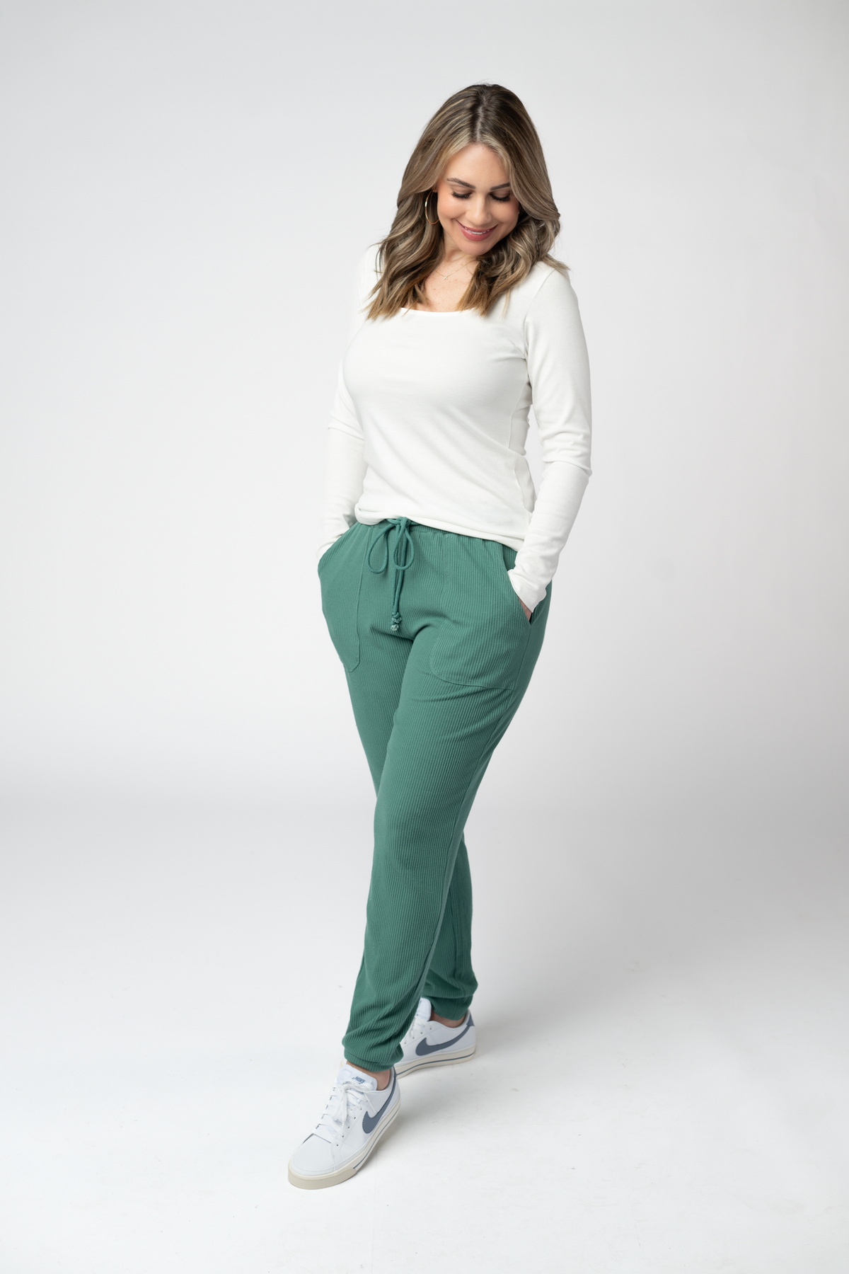 Michelle Mae Corrine Joggers - Fern