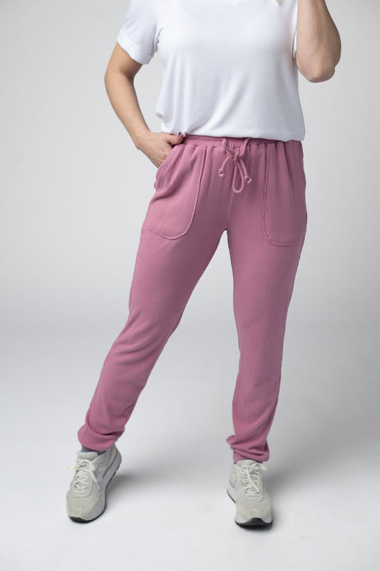 Michelle Mae Corrine Joggers - Rose