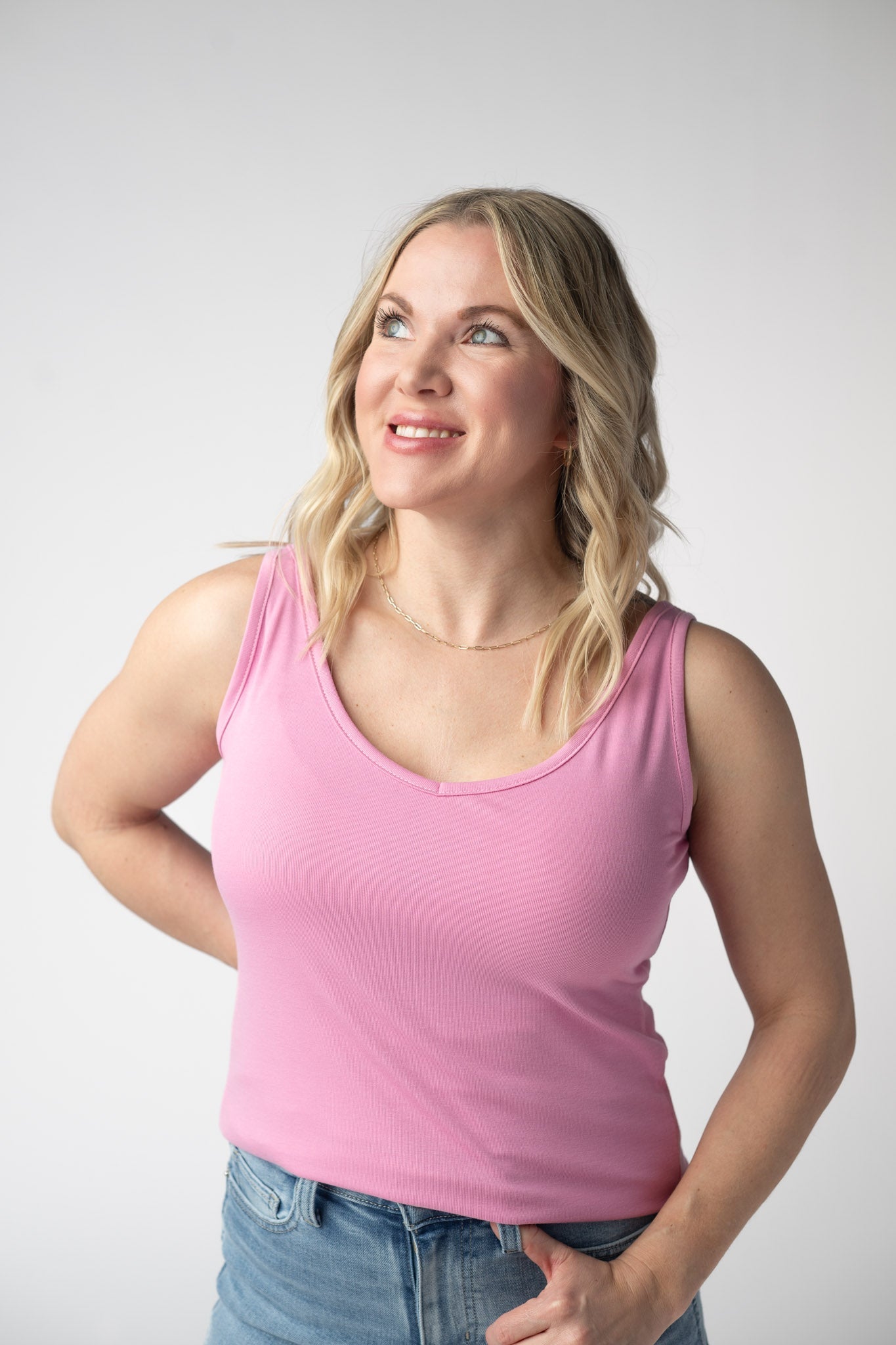 Michelle Mae Kennedy Tank - Pink