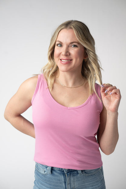 Michelle Mae Kennedy Tank - Pink