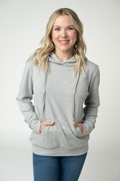 Michelle Mae Hailey Hoodie - Light Grey