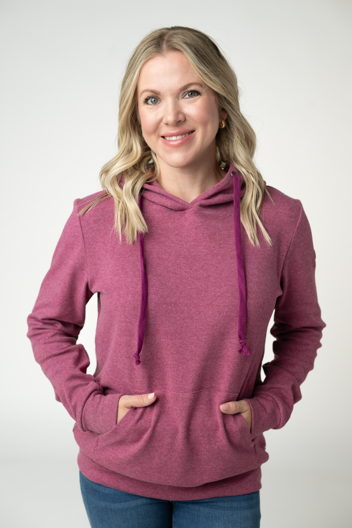 Michelle Mae Hailey Hoodie - Raspberry