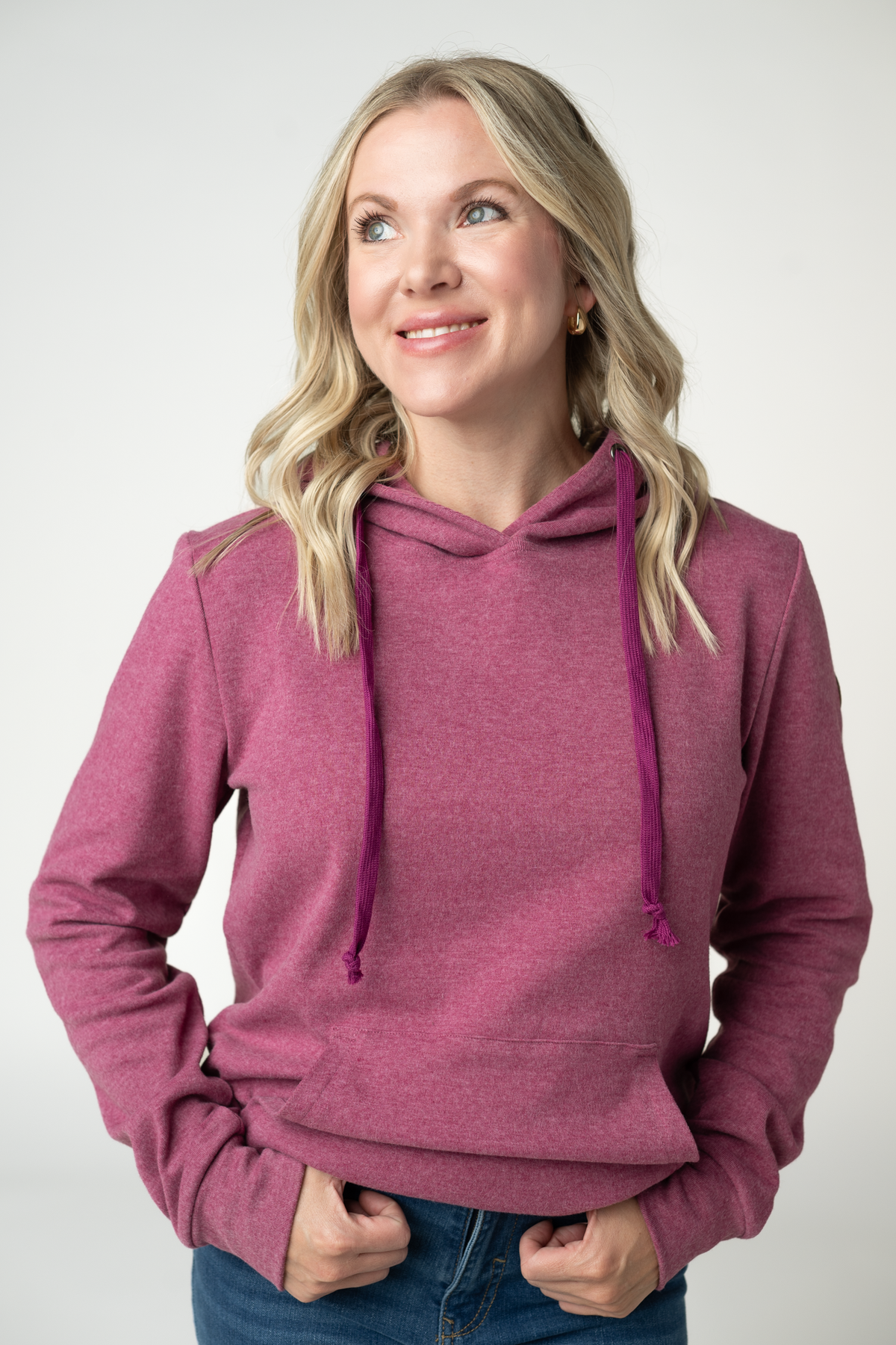 Michelle Mae Hailey Hoodie - Raspberry