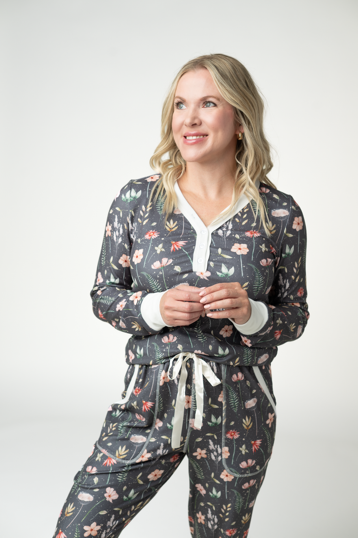 Michelle Mae Cozy Pajama Set - Wildflower Meadow