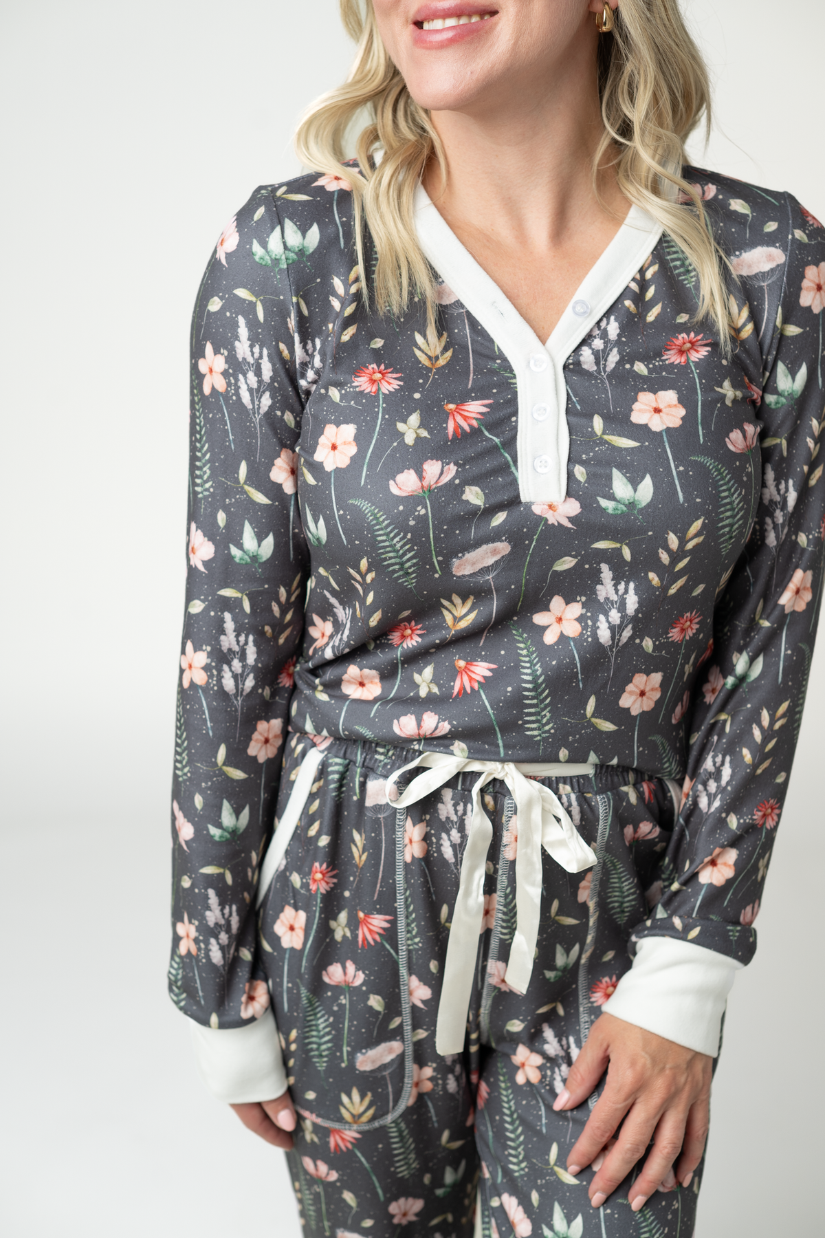 Michelle Mae Cozy Pajama Set - Wildflower Meadow
