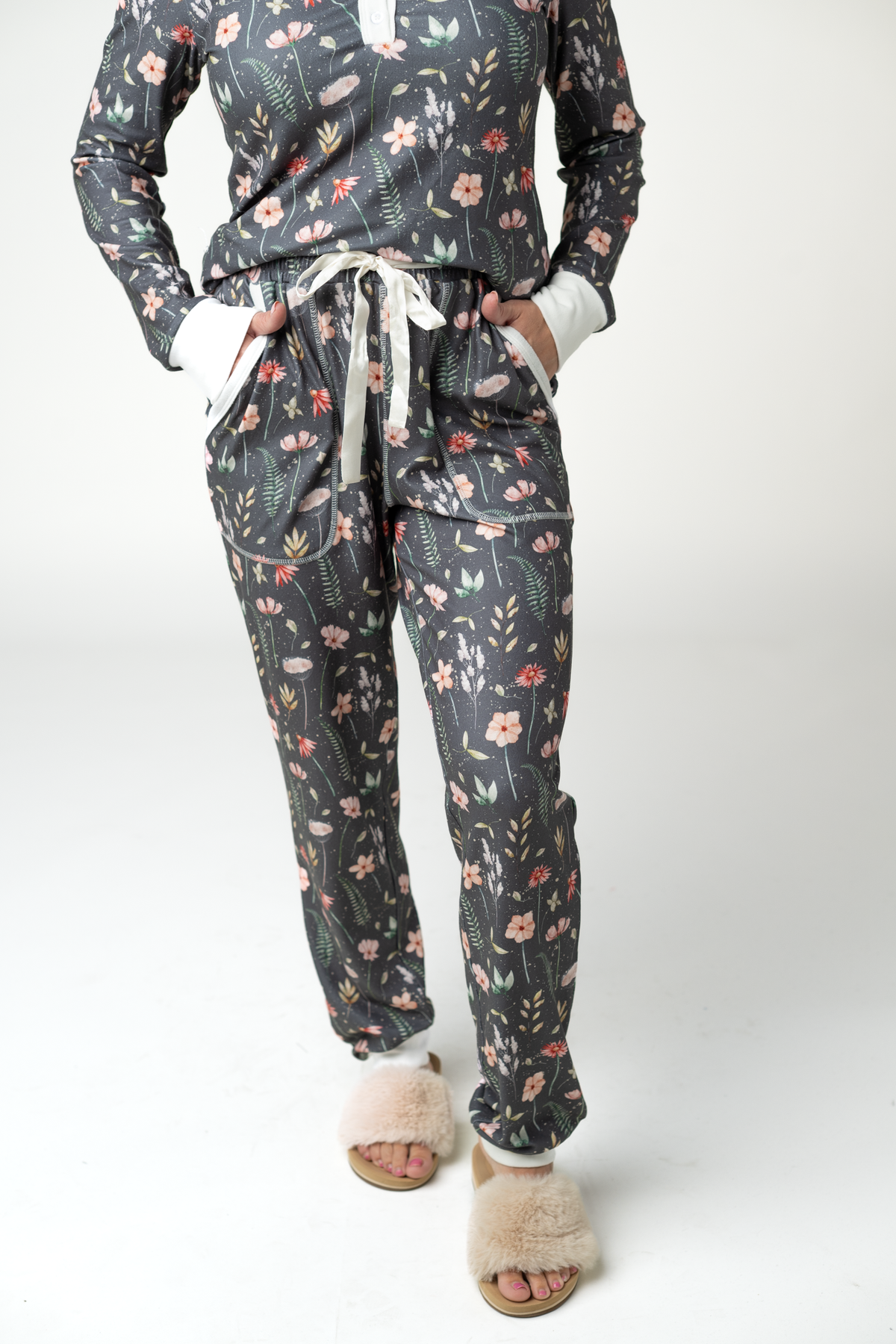 Michelle Mae Cozy Pajama Set - Wildflower Meadow