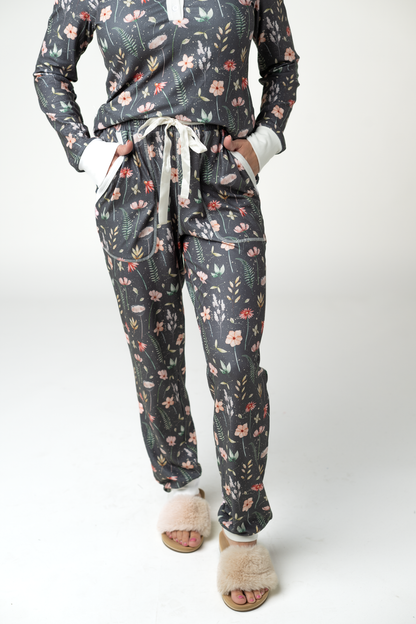 Michelle Mae Cozy Pajama Set - Wildflower Meadow