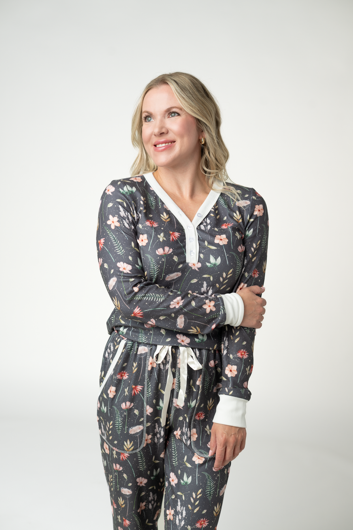 Michelle Mae Cozy Pajama Set - Wildflower Meadow