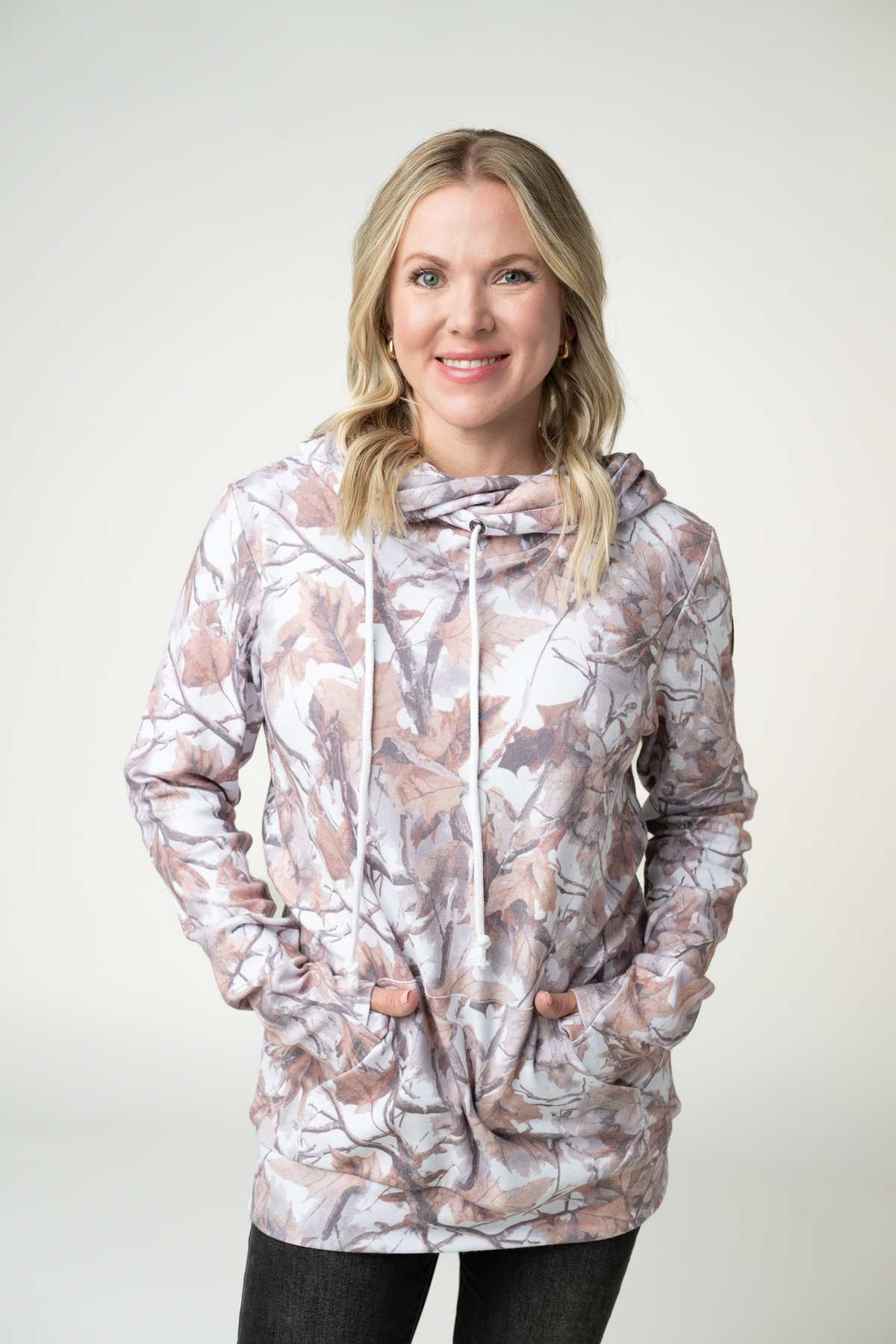 Michelle Mae Ashley Hoodie - Woodsy Camo