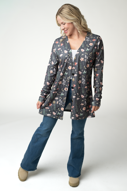 Michelle Mae Cori Cardigan - Wildflower Meadow