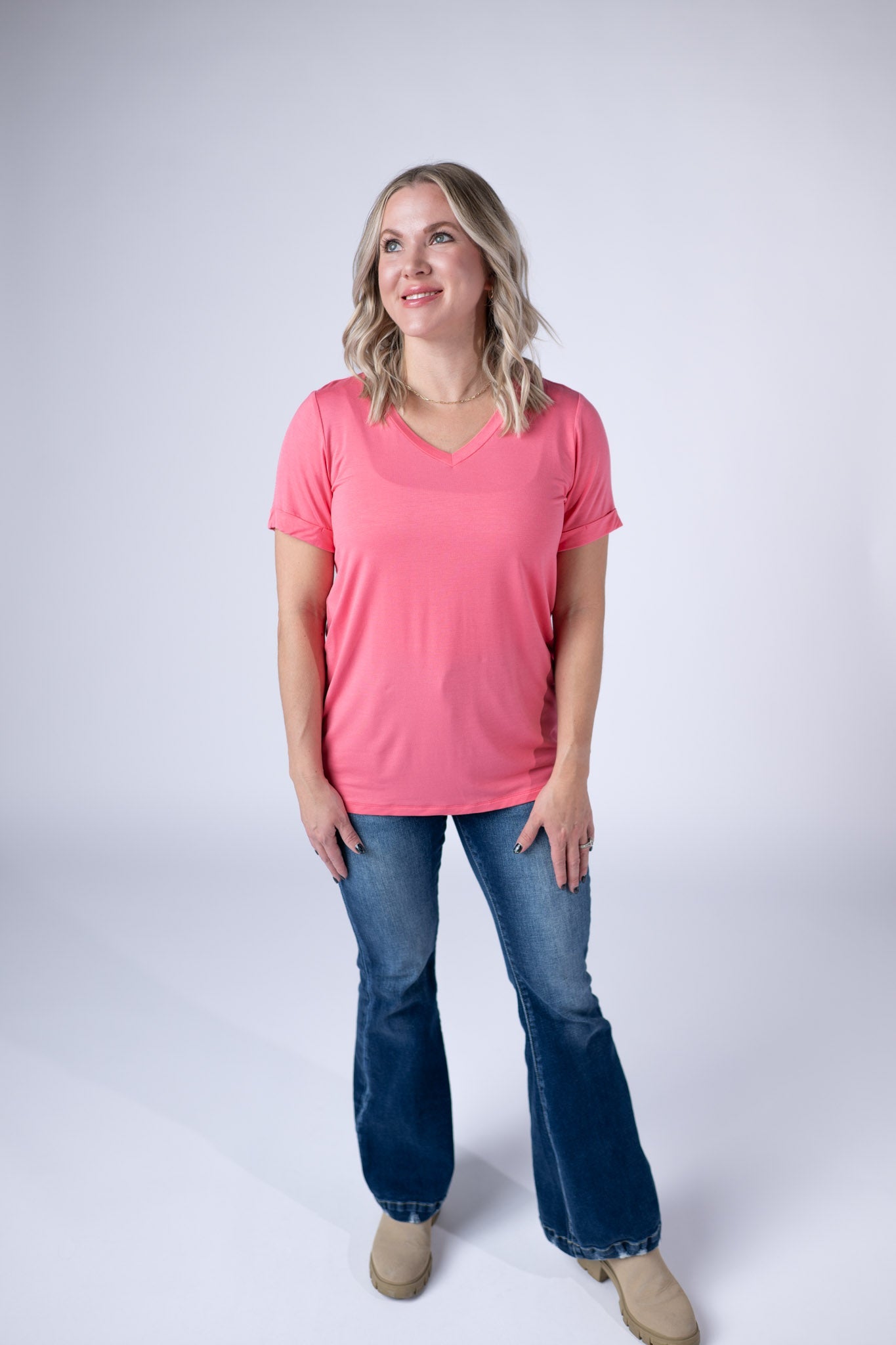 Michelle Mae Sophie Tee - Sun Kissed Coral