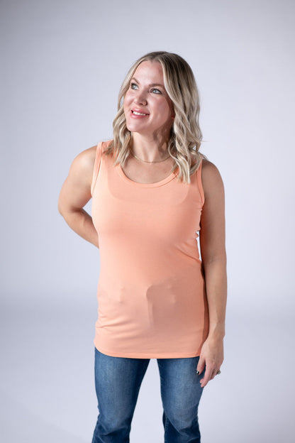 Michelle Mae Ava Tank - Melon