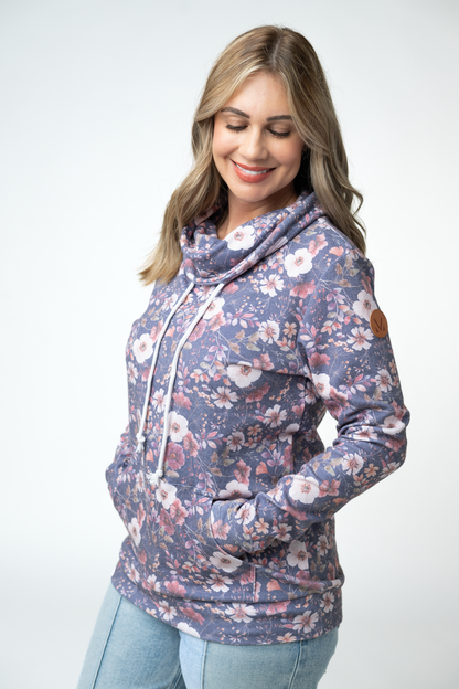 Michelle Mae Classic Funnel Neck - Blushwood Floral