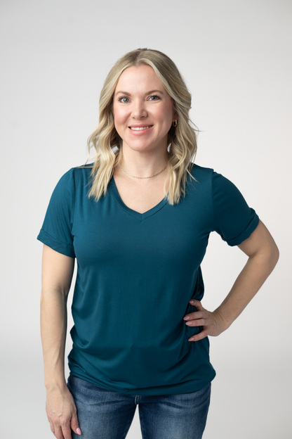 Michelle Mae Sophie Top - Teal