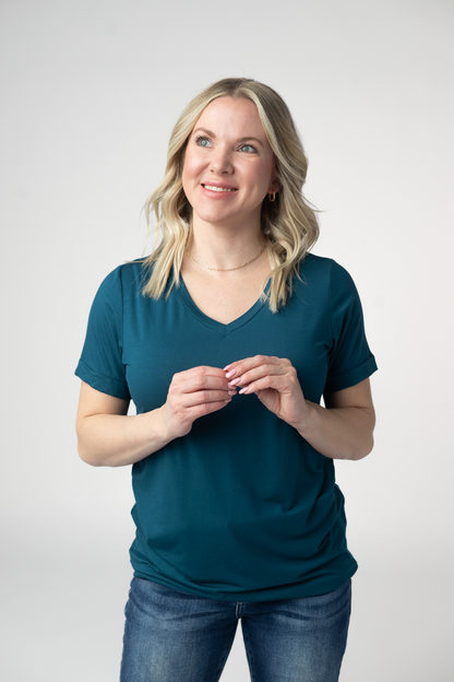 Michelle Mae Sophie Top - Teal