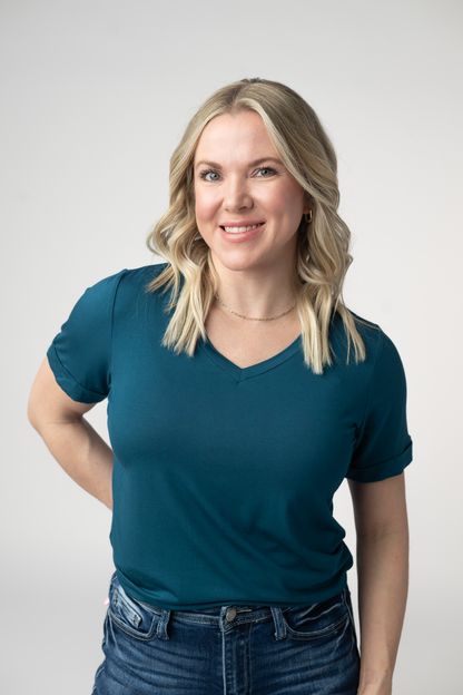 Michelle Mae Sophie Top - Teal