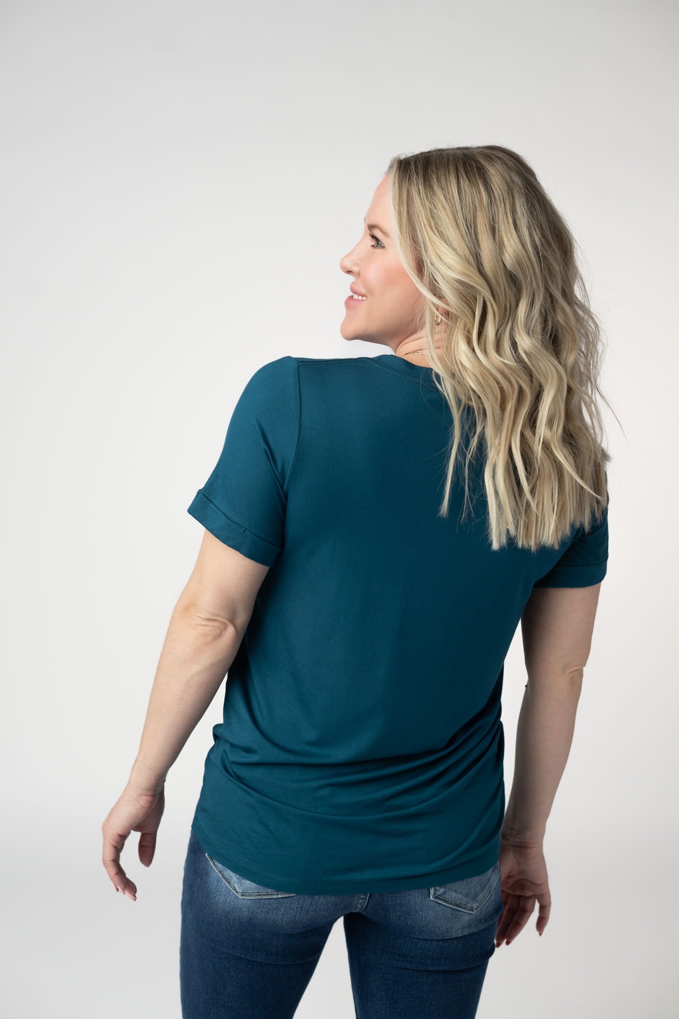 Michelle Mae Sophie Top - Teal