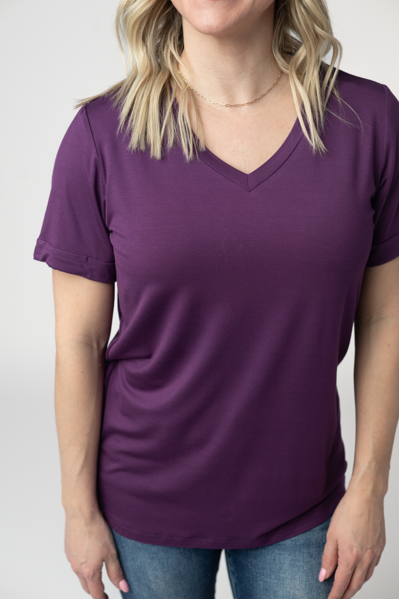 PREORDER: Michelle Mae Sophie Top - Purple