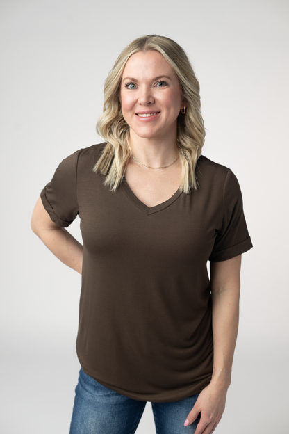 Michelle Mae Sophie Top - Brown