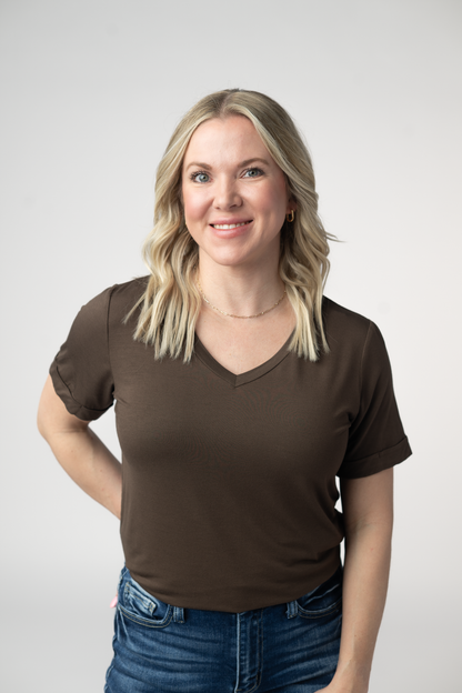 Michelle Mae Sophie Top - Brown