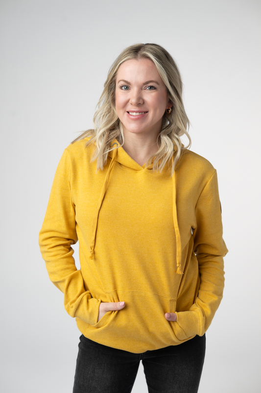 Michelle Mae Hailey Hoodie - Mustard