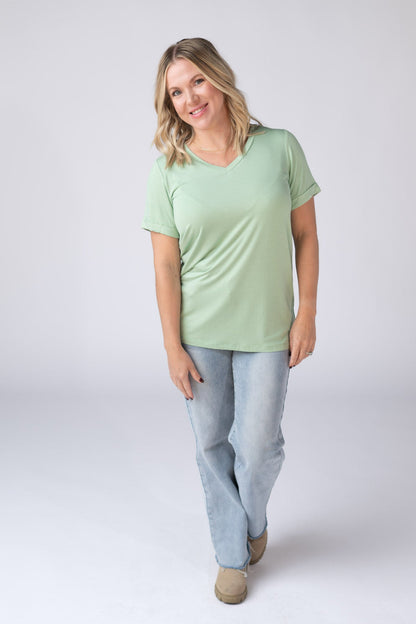 Michelle Mae Sophie Tee - Seafoam Green