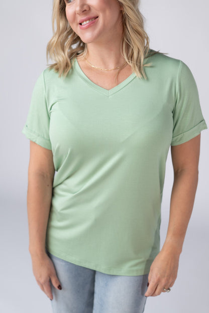Michelle Mae Sophie Tee - Seafoam Green