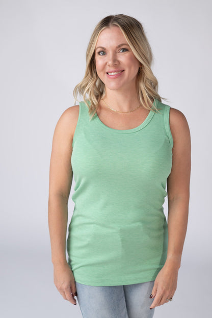 Michelle Mae Ava Tank - Green