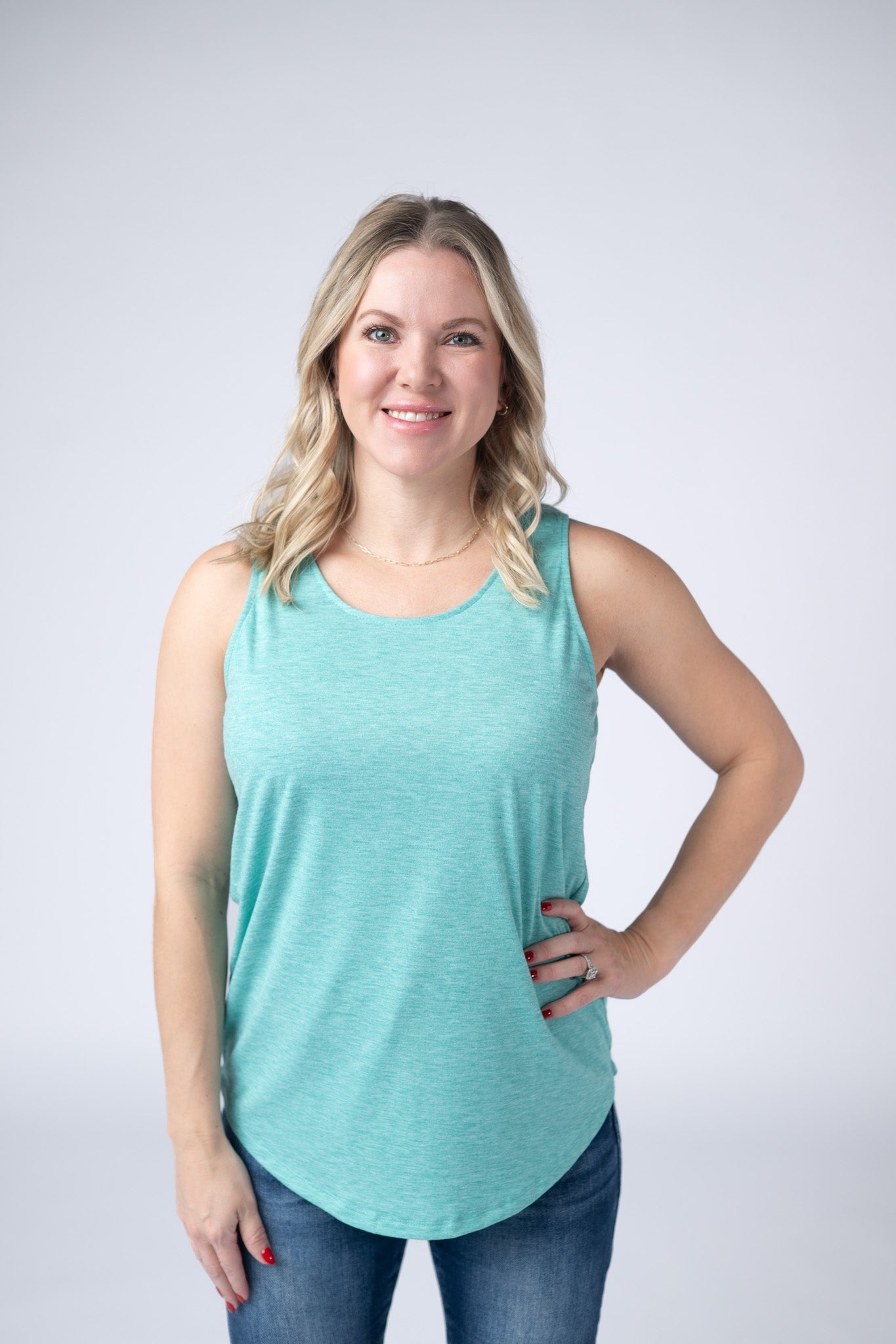 Michelle Mae Tiffany Tank - Bermuda