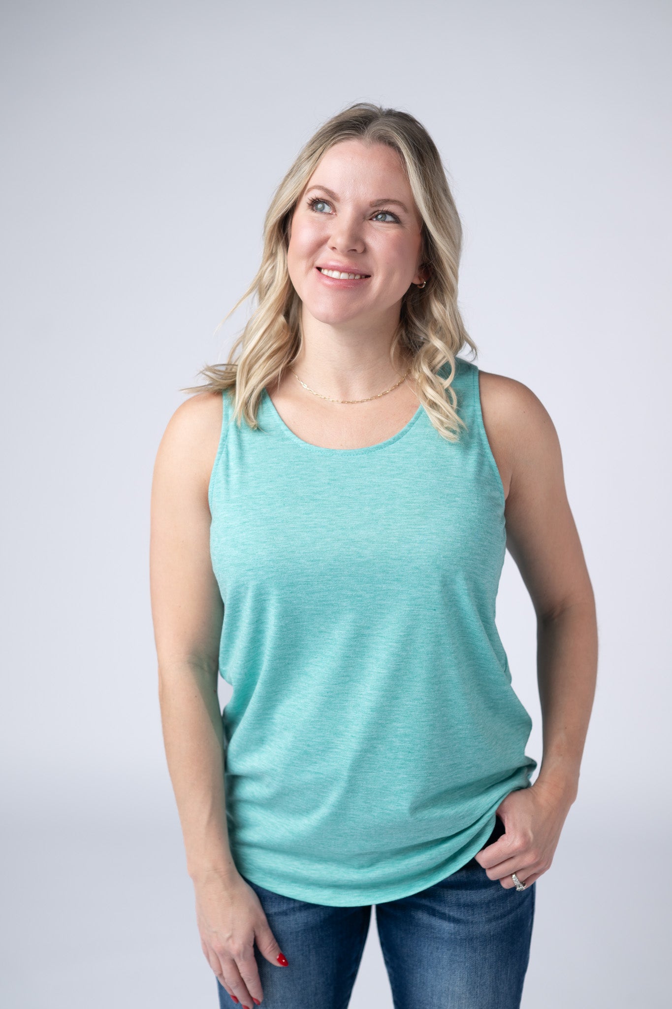 Michelle Mae Tiffany Tank - Bermuda