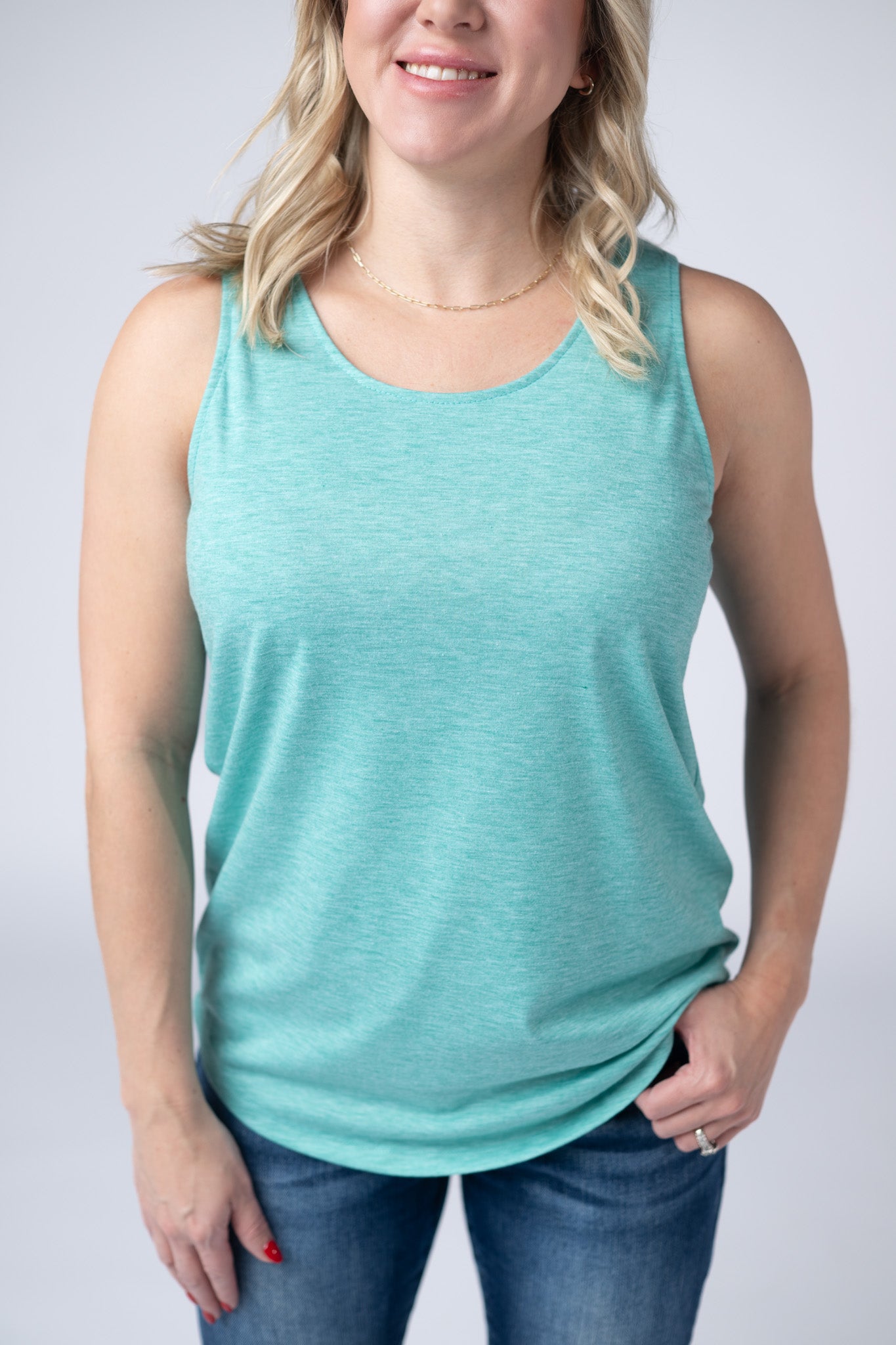 Michelle Mae Tiffany Tank - Bermuda